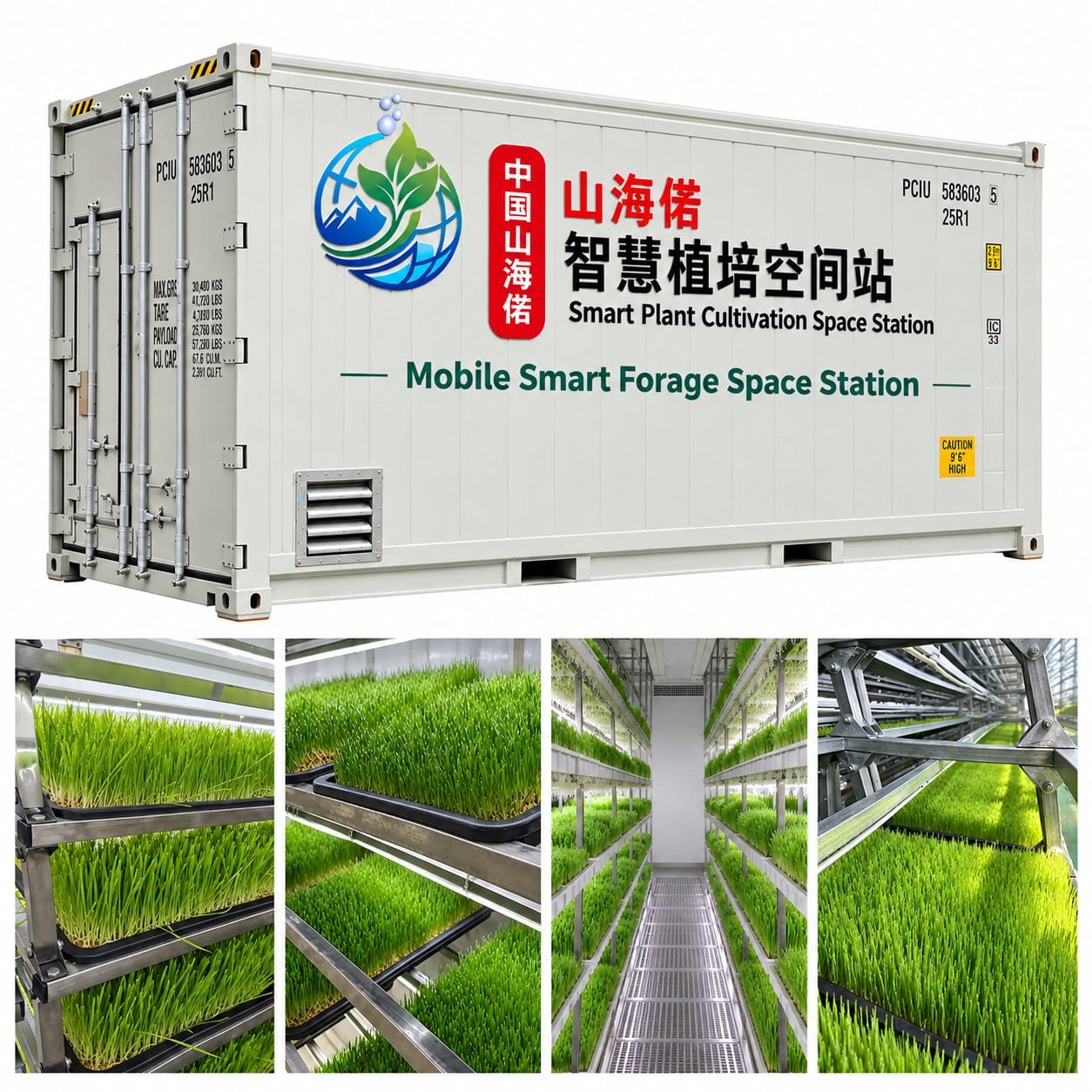 Mobile Smart Forage Cultivation Station