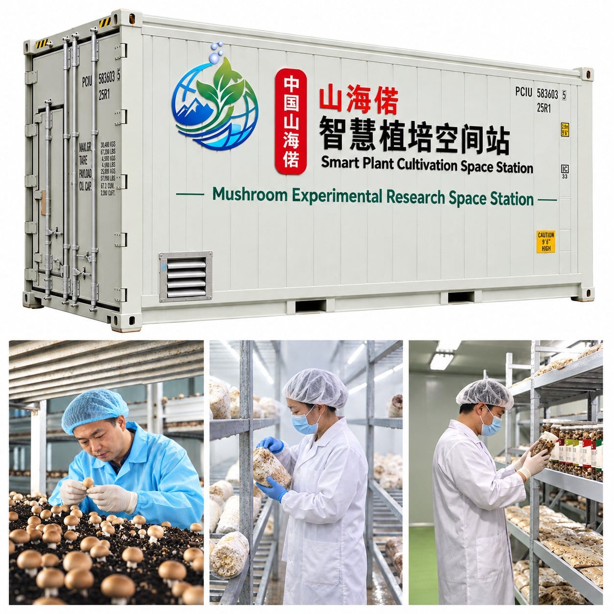 Complete Strain Cultivation Equipment Container