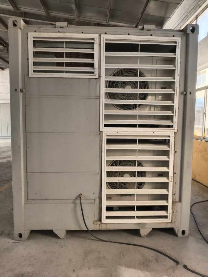 Heating & cooling unit, outer cabinet