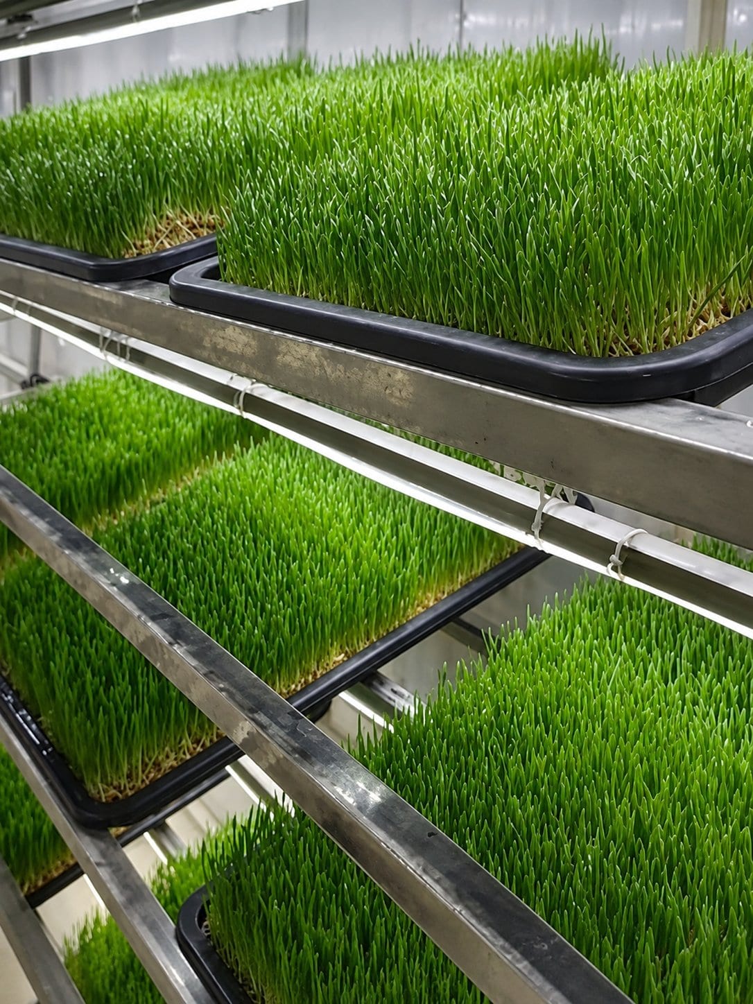 Mature fodder grass ready to feed