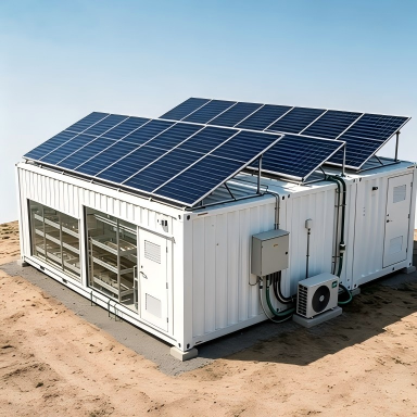 Photovoltaic Energy‑Storage Solar‑Powered Smart Planting Space Station