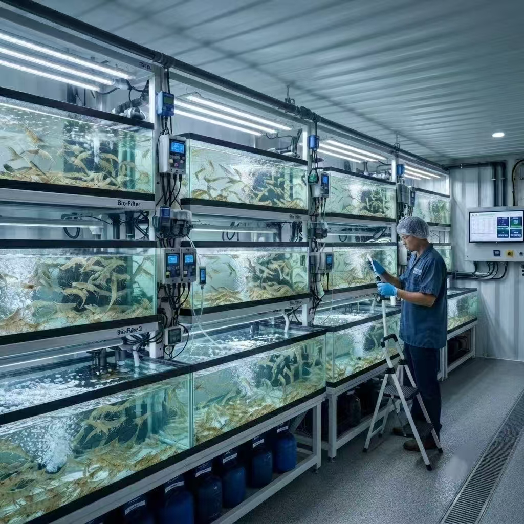 Smart Shrimp Aquaculture Space Cabin